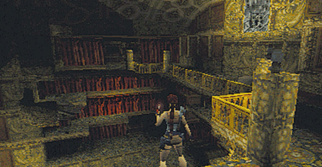 jogos clássicos do ps1: Tomb Raider II