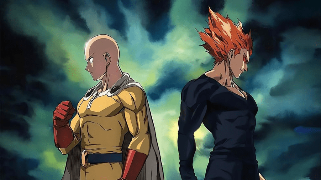 Saitama e  Garou  One Punch - Man