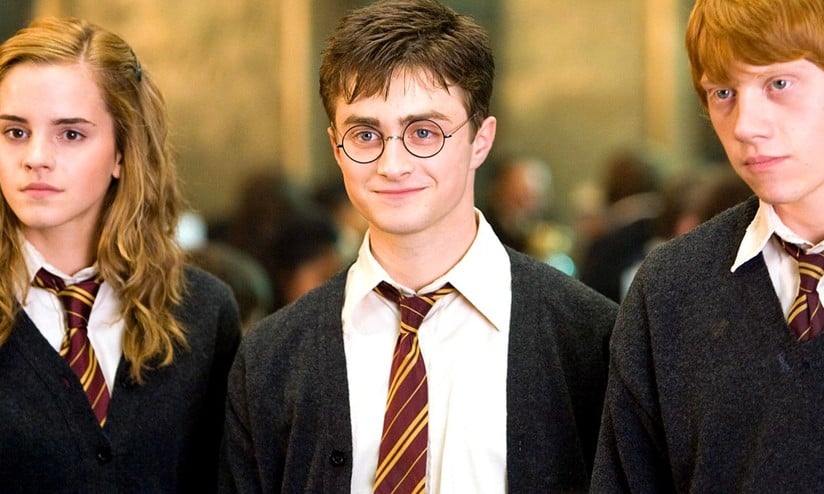 Harry Potter, Hermione, Rony