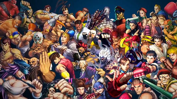 Street Fighter todos os personagens