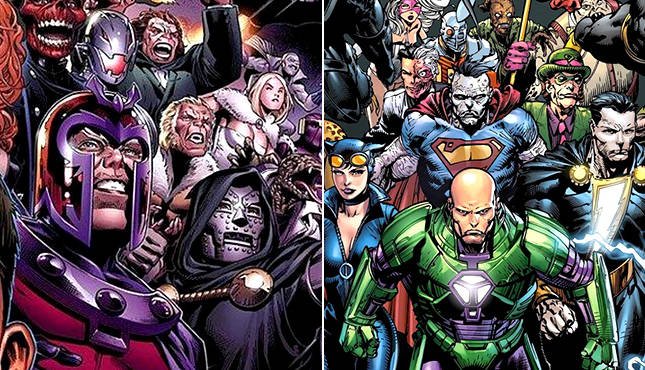 Vilões Mais Famosos das HQs da DC Comics e Marvel