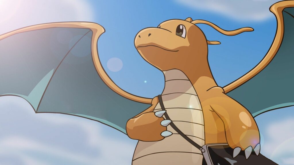 Dragonite em uma jornada