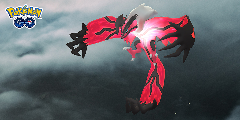 Yveltal liberando sua energia