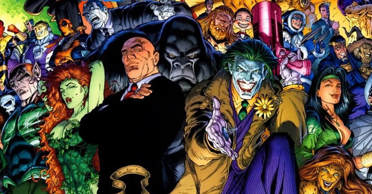 vilões da dc comics