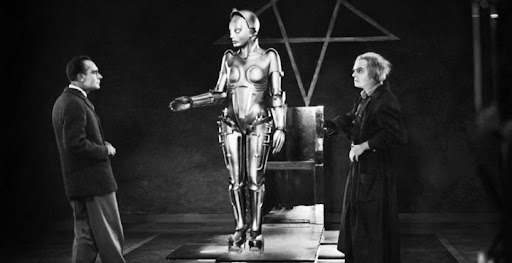 Maria, o robô de Metropolis, filme clássico de ficção científica