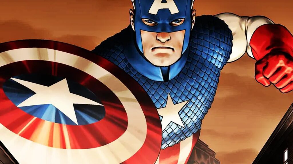 Heróis Mais Populares da Marvel: Capitão América.