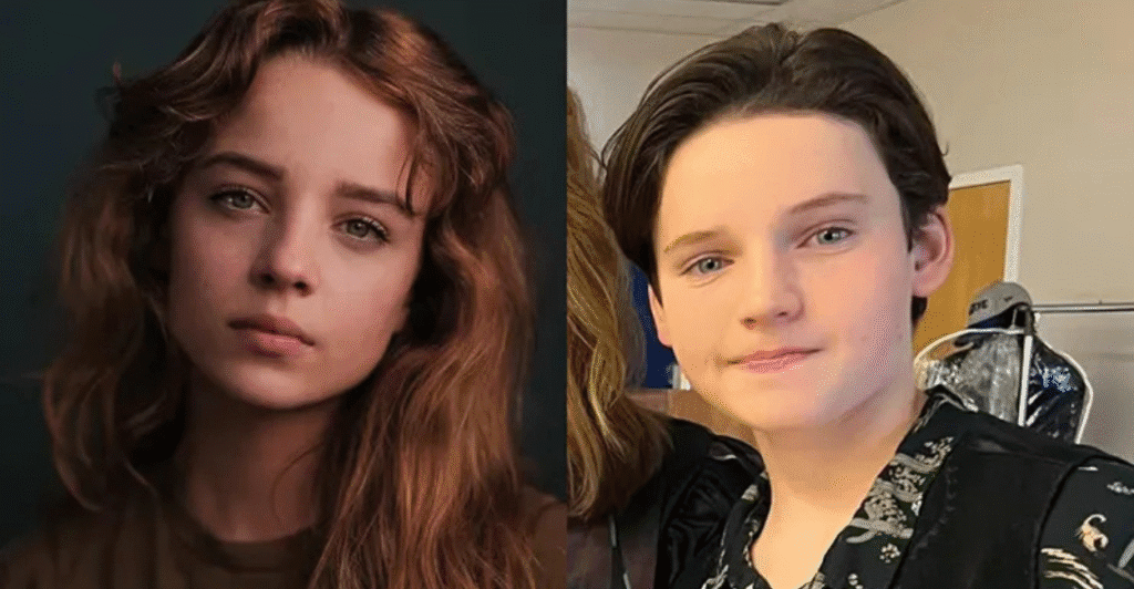 Bo Bragason como Zelda e Benjamin Evan como Link