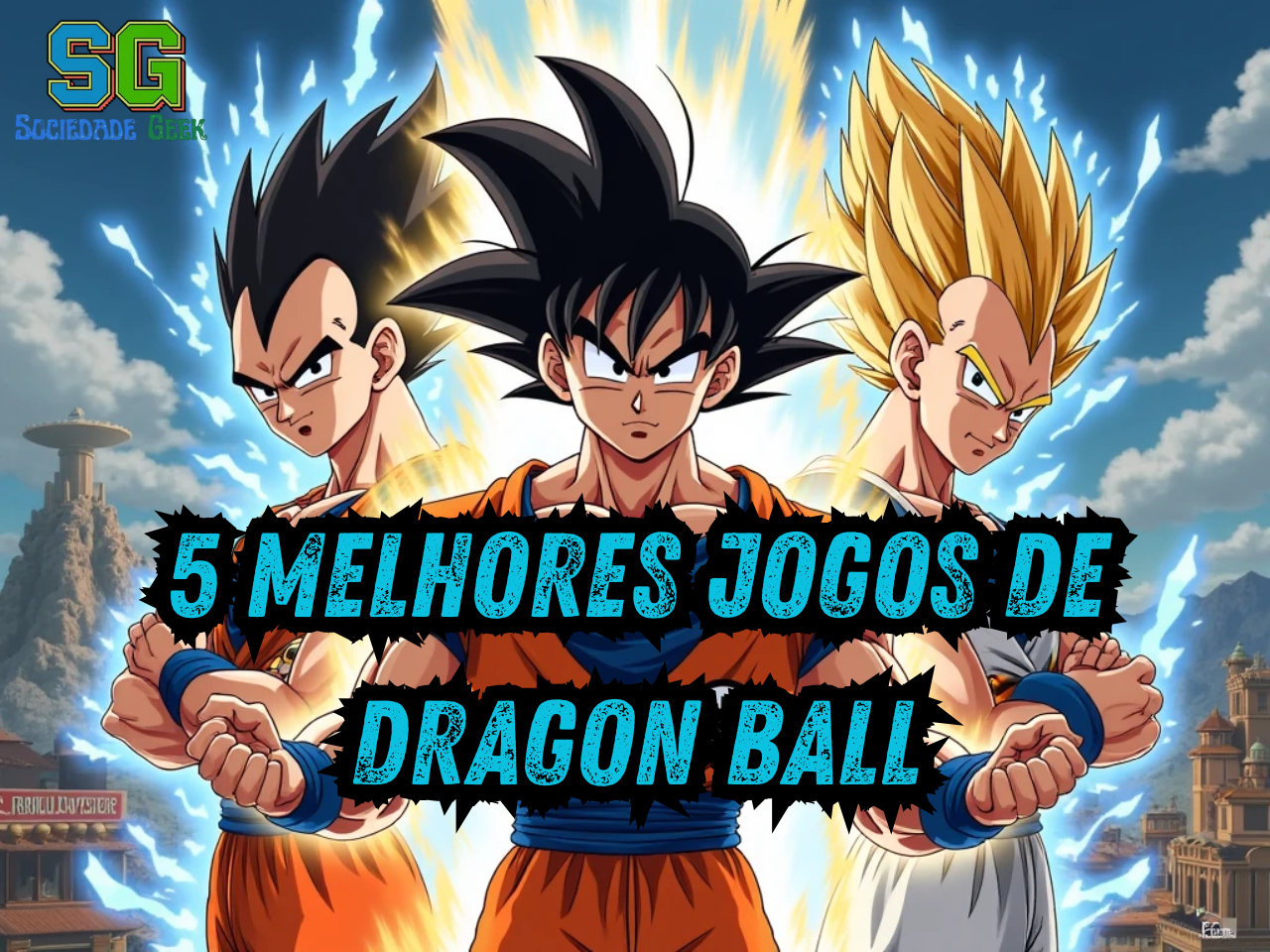 5 jogos de dragon ball