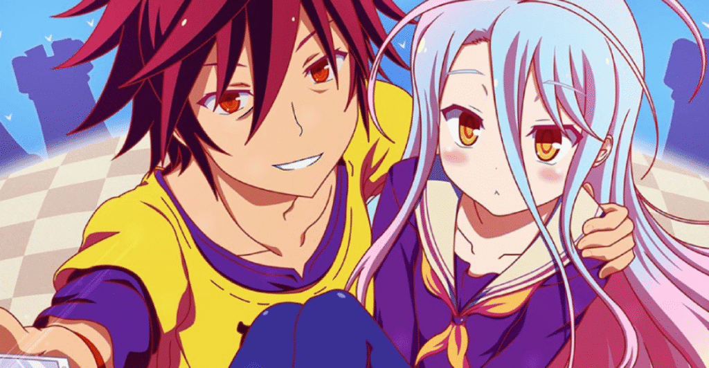 gêneros de anime: No Game No Life