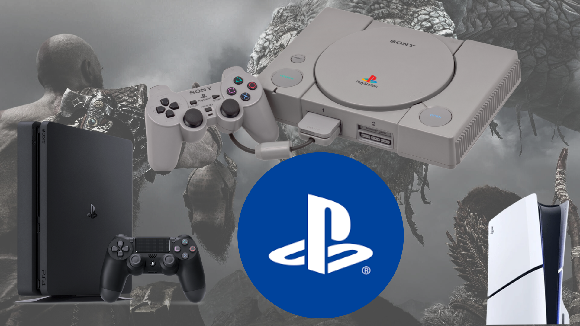 evolução dos consoles PlayStation