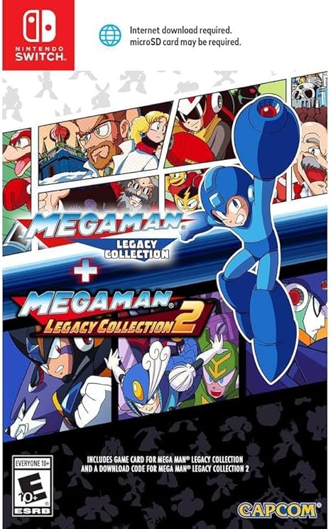 melhores jogos indie Nintendo Switch 2025: Mega Man Legacy Collection 1 + 2