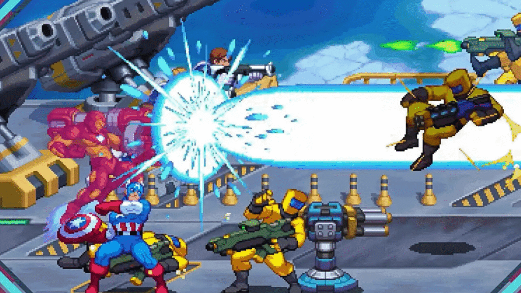 Marvel Cosmic Invasion: Homem de ferro e Cap América