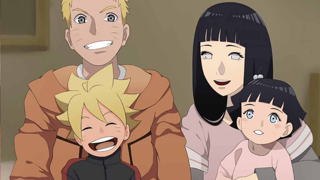 família e sucessora de Naruto